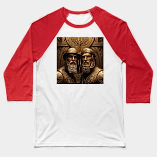 Brave soldiers of medieval feudal Spain Baseball T-Shirt